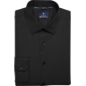 Ben Sherman Men's Slim Fit Dobby Dress Shirt Black Solid - Size: 15 1/2 32/33 - Black - male