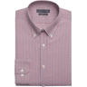 Tommy Hilfiger Men's Flex Classic Fit Spread Collar Dress Shirt Red Check - Size: 14 1/2 32/33 - Red - male