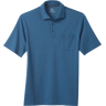 Johnston &Amp; Murphy Johnston & Murphy Big & Tall Men's Modern Fit Geo Jacquard Polo Navy - Size: 3XL - Navy - male