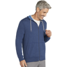 Joseph Abboud Men's Modern Fit Full Zip Hoodie Navy - Size: Small - Navy - male