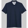 St. Aisle Big & Tall Men's Classic Fit Pique Polo Navy - Size: 3XLT - Navy - male