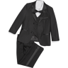 Peanut Butter Collection Men's Slim Fit Toddlers Tuxedo Black - Size: Size 5 - Black - male