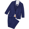 Peanut Butter Collection Men's Slim Fit Toddlers Tuxedo Blue - Size: Size 1 - Blue - male