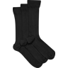 Egara Men's Socks 3-Pack Black - Size: One Size - Black - male