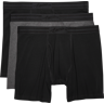 Egara Men's Slim Fit Boxer Briefs, 3-Pack Black/Gray - Size: XL - Black/Gray - male