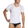 Leo By Leonisa Men's Moderate Compression Shaper Shirt White - Size: XL - White - male