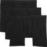 Pair Of Thieves Men's Quick-Dry Boxer Briefs, 3-Pack Black - Size: Small - Black - male