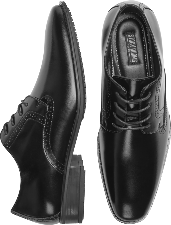 Stacy Adams Men's Ardell Plain Toe Oxfords Black - Size: 7 D-Width - Black - male