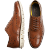 Cole Haan Men's Zerogrand Wingtip Oxfords Tan - Size: 7 D-Width - Tan - male