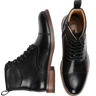 Joseph Abboud Men's Cap Toe Inside Zipper Ankle Boots Black - Size: 8 1/2 D-Width - Black - male