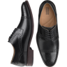 Johnston &Amp; Murphy Johnston & Murphy Men's Lewis Cap Toe Lace-Up Dress Shoe Black - Size: 11 D-Width - Black - male