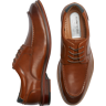 Kenneth Cole New York Men's Marc Moc Toe Oxfords Cognac - Size: 9 D-Width - Brown - male