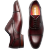 Stacy Adams Men's Kallum Cap Toe Lace-up Dress Shoe Burgundy - Size: 7.5 D-Width - Dark Red - male