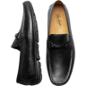 Florsheim Men's Talladega Moc Toe Bit Drivers Black - Size: 7.5 D-Width - Black - male