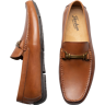 Florsheim Men's Talladega Moc Toe Bit Drivers Cognac - Size: 8 D-Width - Brown - male