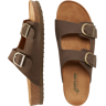 Eastland Men's Cambridge Double Buckle Slide Sandals Olive - Size: 11 D-Width - Olive Green - male