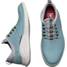 Stacy Adams Men's Barna Lace-Up Sneakers Light Blue - Size: 7 D-Width - Light Blue - male