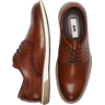 Joseph Abboud Men's Grant Plain-Toe Oxford Cognac - Size: 9.5 D-Width - Brown - male