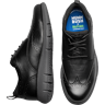 Nunn Bush Men's Stance Wingtip Oxfords Black - Size: 14 D-Width - Black - male