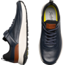 Florsheim Men's Satellite Perf Toe Elastic Lace Sneakers Navy - Size: 8 D-Width - Navy - male
