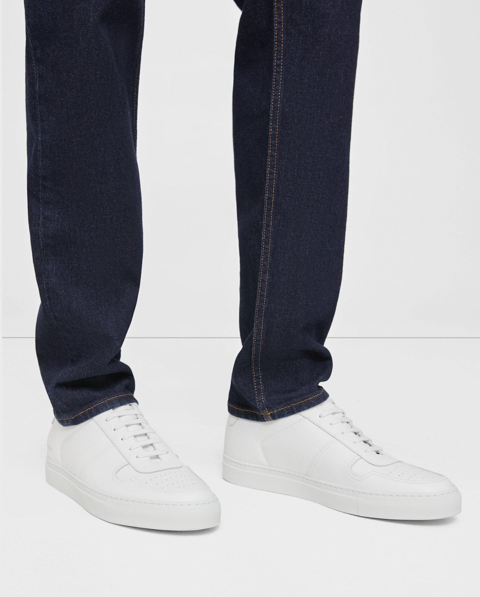 Theory Common Projects Men's BBall Low-Top Sneakers