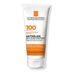 La Roche-Posay Anthelios Melt-in Milk Body & Face Sunscreen Lotion SPF 100 - Size: 3.0 oz