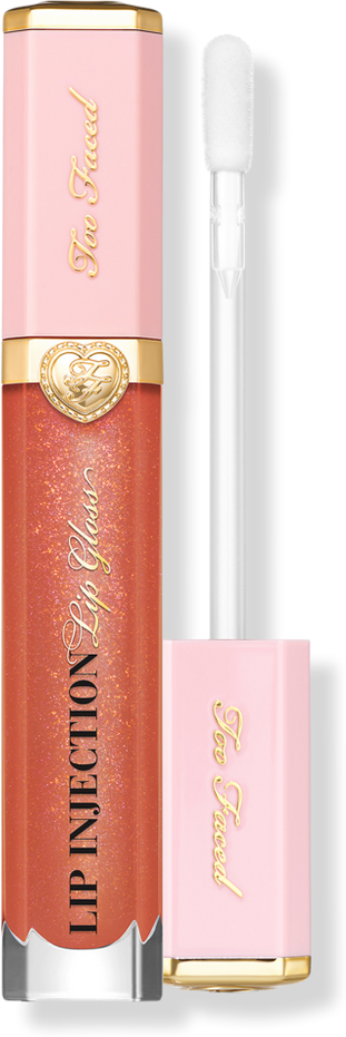 Too Faced Lip Injection Power Plumping Hydrating Lip Gloss - The Bigger The Hoops - The Bigger The Hoops