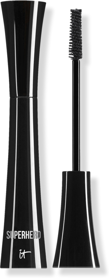 IT Cosmetics Superhero Elastic Stretch Volumizing & Lengthening Mascara - Super Black