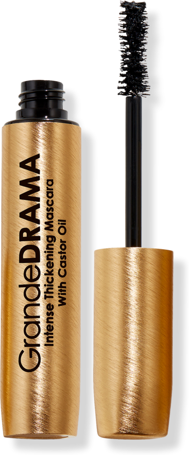 Grande Cosmetics GrandeDRAMA Black Intense Thickening Mascara with Castor Oil - Black