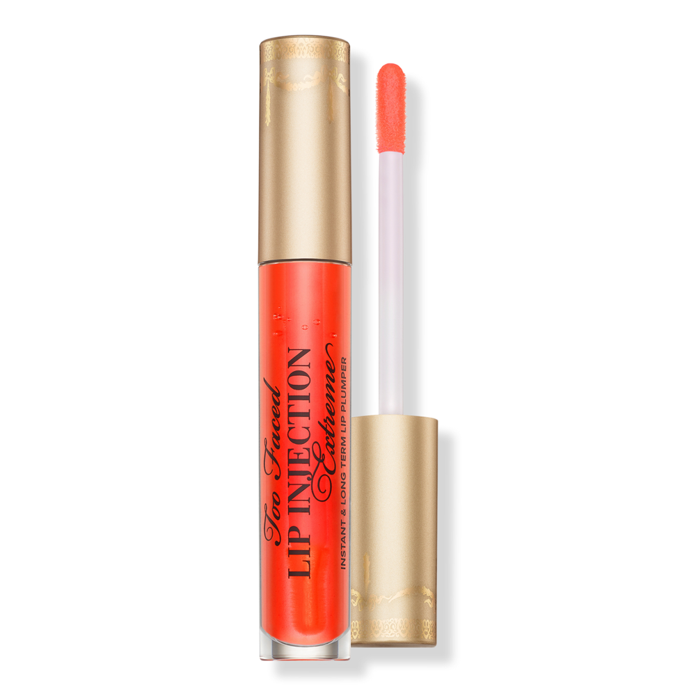Too Faced Lip Injection Extreme Hydrating Lip Plumper Gloss - Tangerine - Tangerine