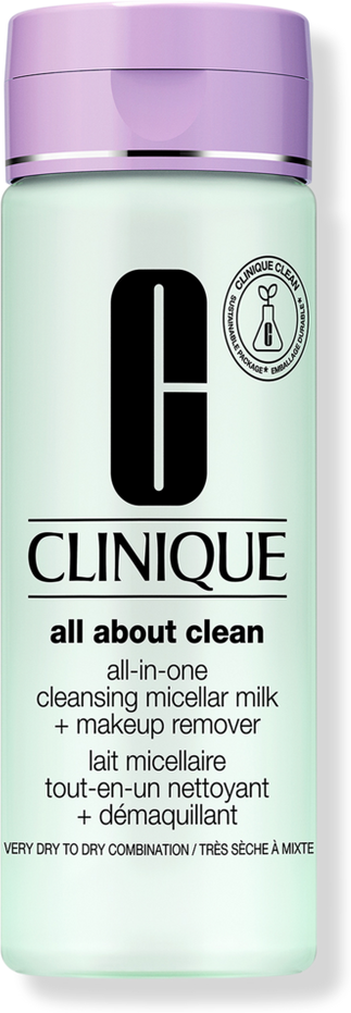 Clinique All-in-One Cleansing Micellar Milk + Makeup Remover - Very Dry/Dry