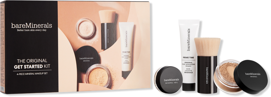 bareMinerals The Original Get Started Kit 4 Piece Mineral Makeup Set - Medium Beige