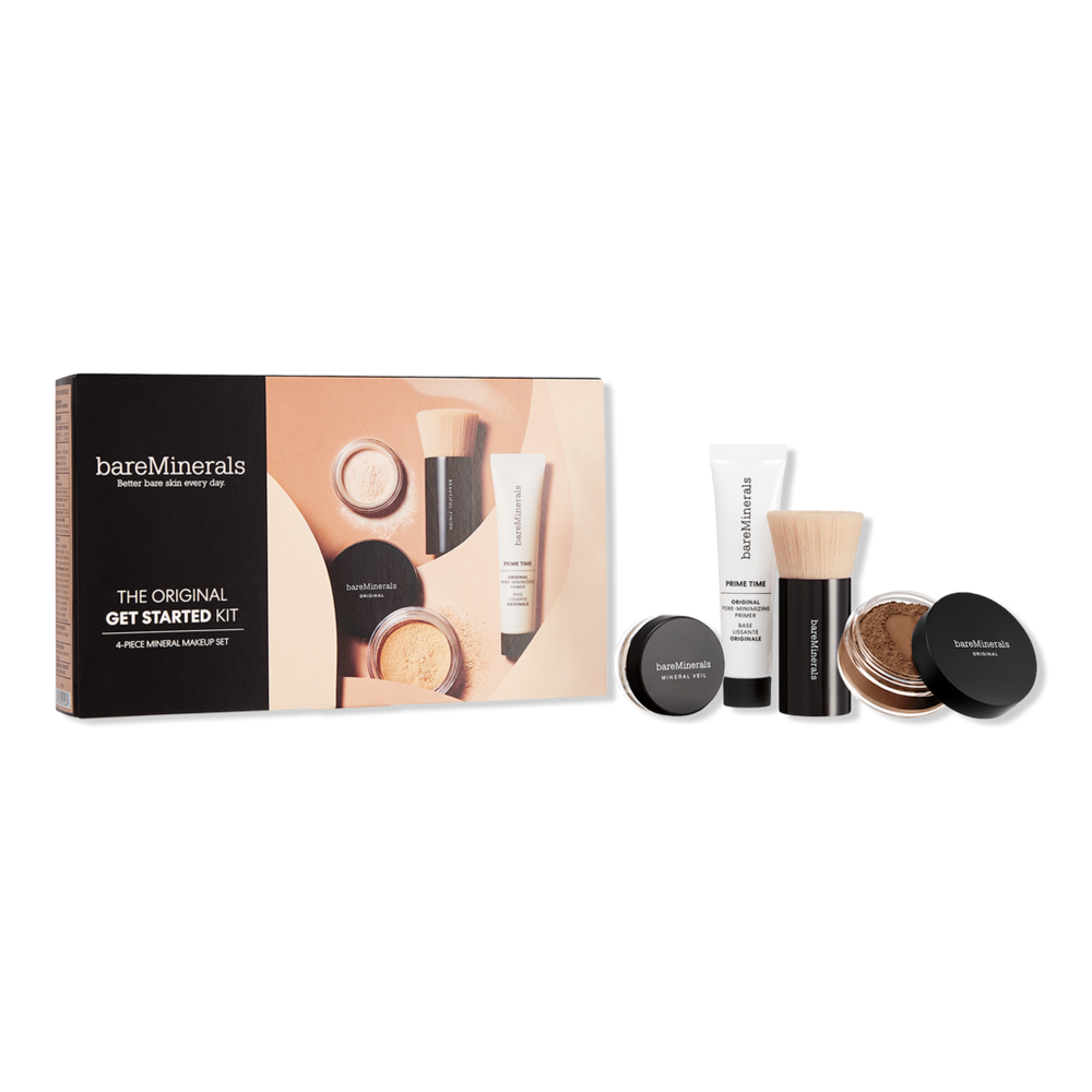 bareMinerals The Original Get Started Kit 4 Piece Mineral Makeup Set - Golden Deep