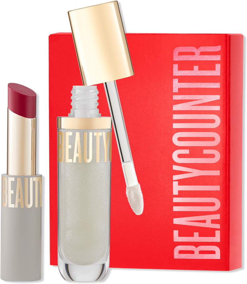 Beautycounter At the Red-y Clean Lip Duo Set