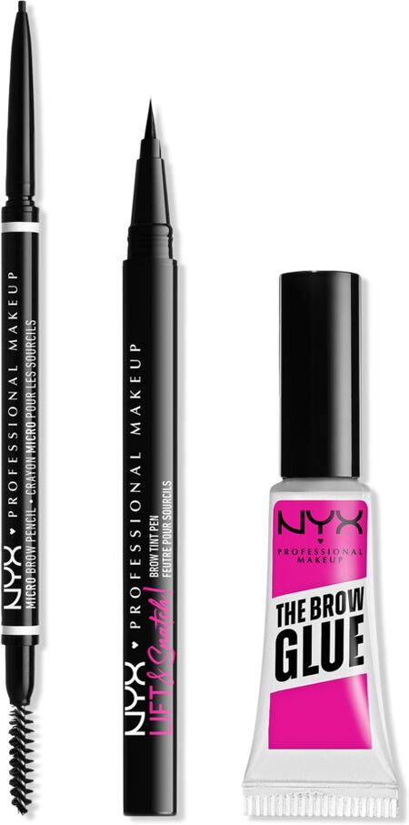 NYX Professional Makeup Brow Essentials Kit - Black