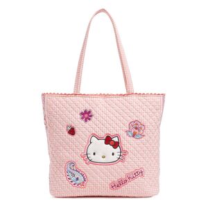 Vera Bradley Hello Kitty® Tote Bag Women in Hello Kitty Gingham Pink/White