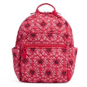 Vera Bradley Small Backpack Women in Imperial Hearts Red Red/Pink