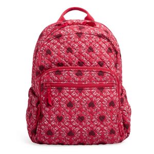 Vera Bradley Campus Backpack Women in Imperial Hearts Red Red/Pink
