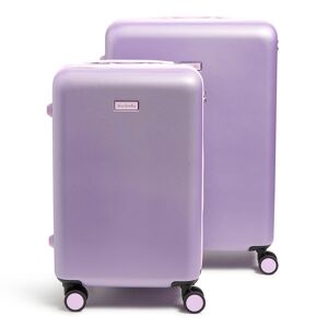 Vera Bradley Small & Large Hardside Spinner Luggage Set in Purple