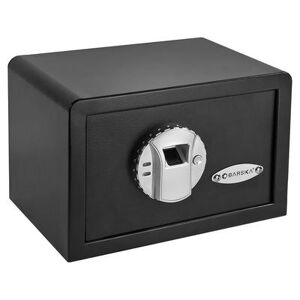 Barska AX11620 0.28 cu ft Biometric Security Safe w/ Fingerprint Lock - Steel, Black