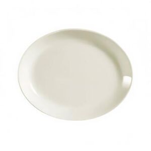 CAC REC-14C American White Coupe/Sheer Platter, REC, Oval