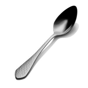 Bon Chef "Bon Chef S1203 7 3/7"" Dessert Spoon with 18/10 Stainless Grade, Reflections Pattern"