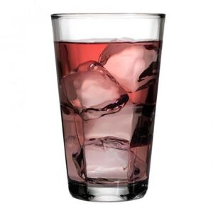 Anchor 90254 Clarisse Beverage Glass, 14 oz w/ Tempered Rim & Stackable