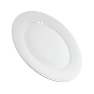 Churchill "Churchill ZCAPO81 8"" Round Art de Cuisine Plate - Porcelain, White"