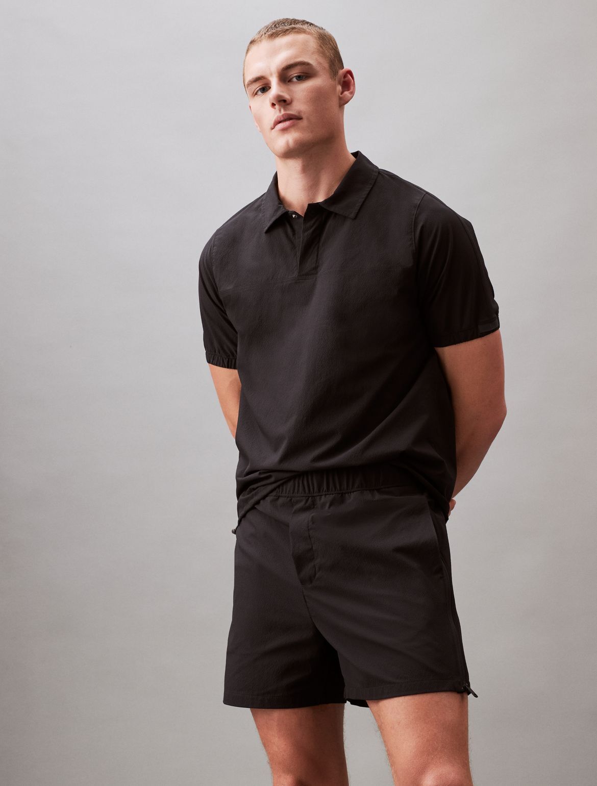 Calvin Klein Men's CK Sport Future Icon Woven Shorts - Black - XXL