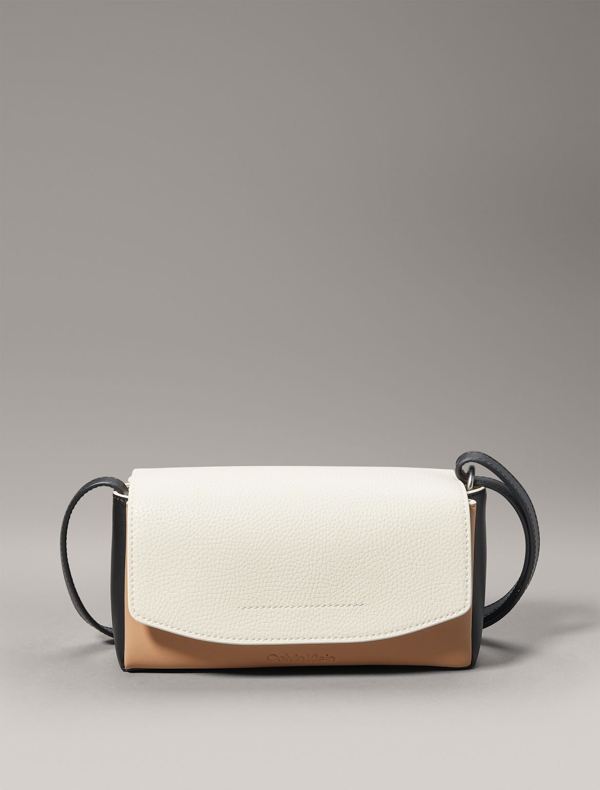 Calvin Klein Women's Color Block Crossbody Bag - Brown