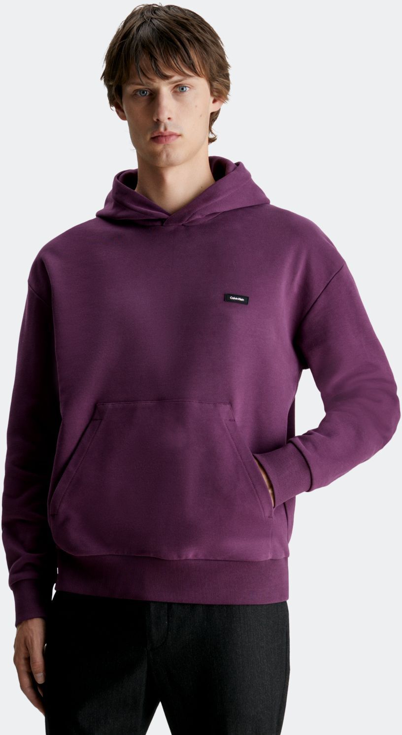 Calvin Klein Men's Cotton Comfort Hoodie - Purple - XL