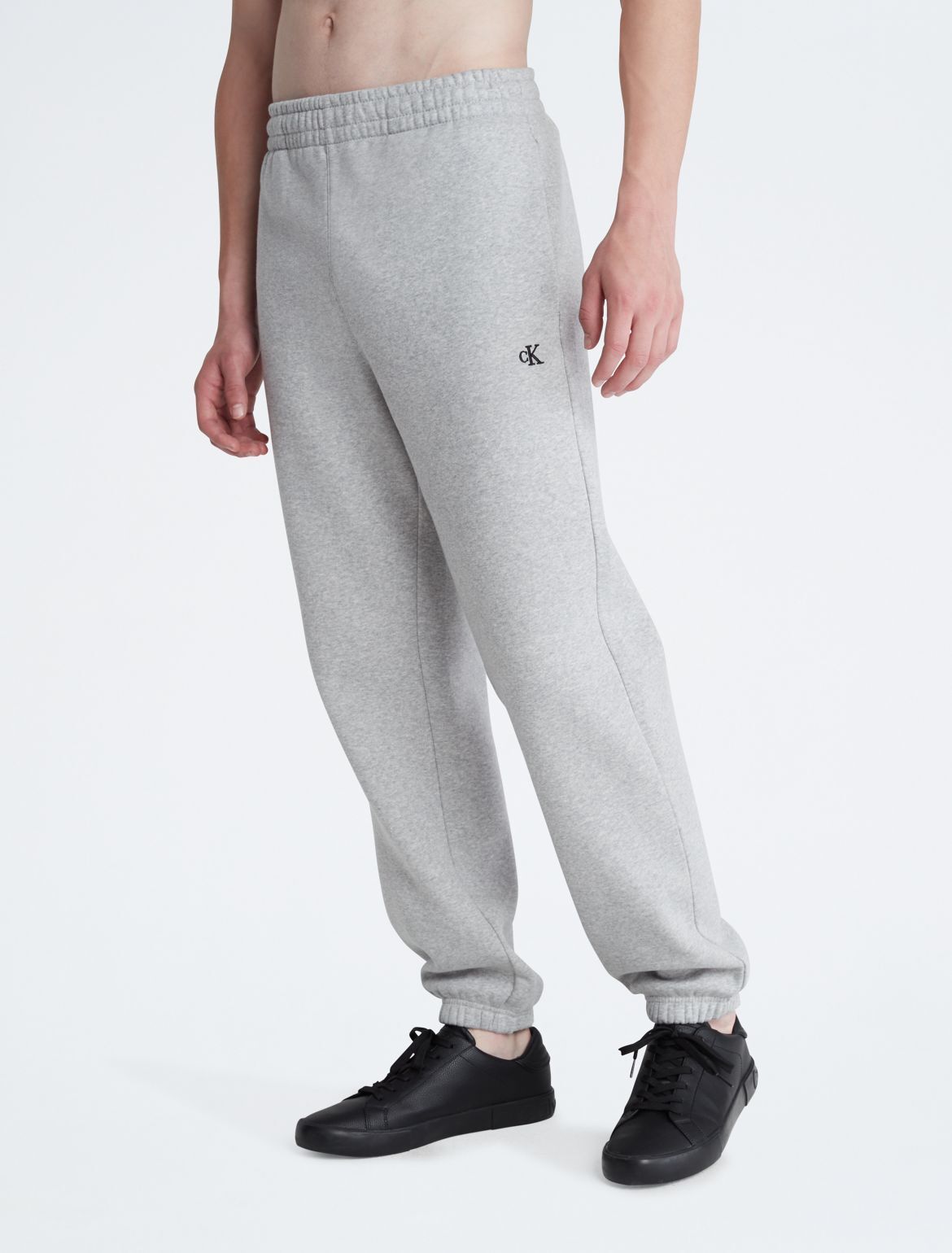 Calvin Klein Men's Archive Logo Fleece Joggers - Grey - S