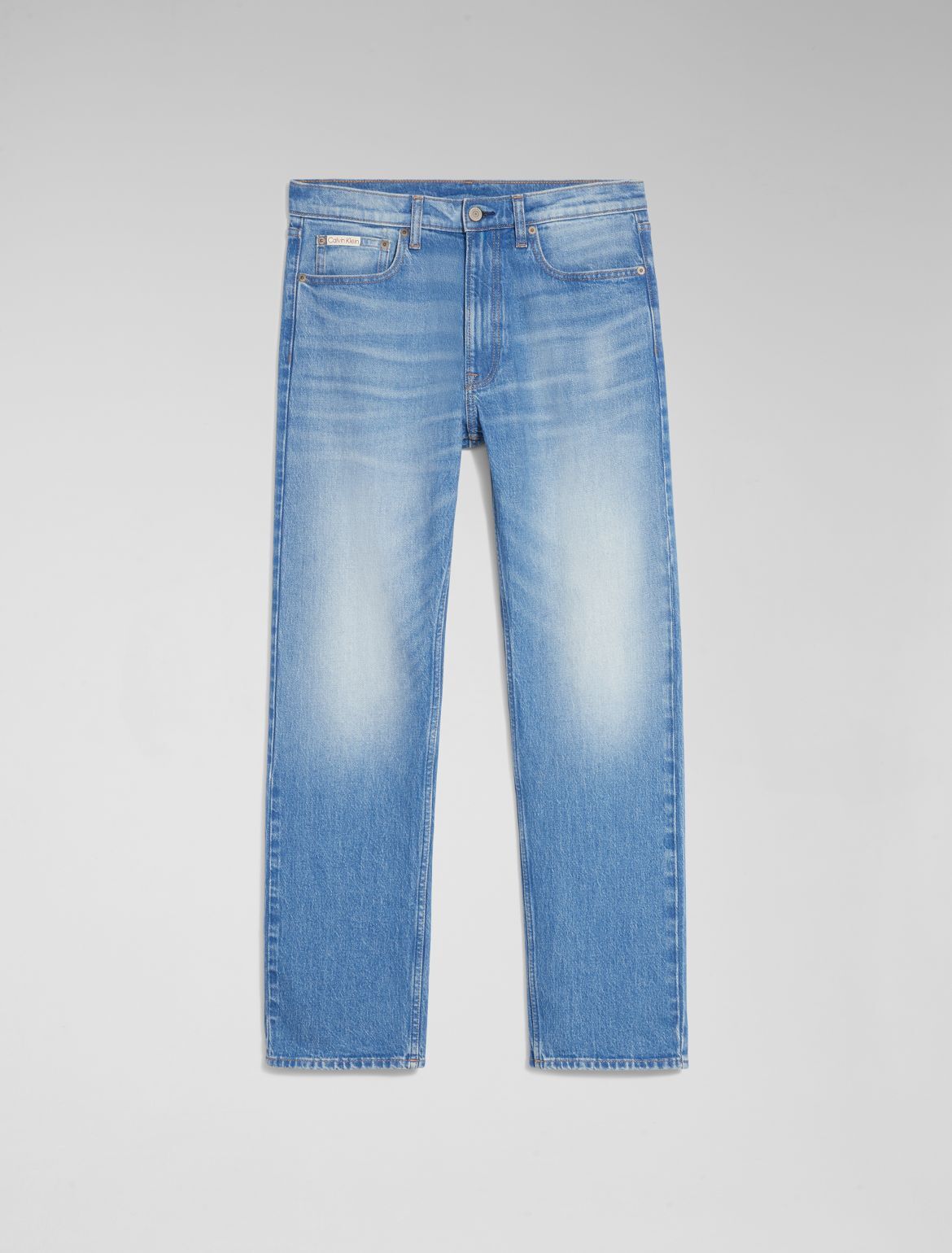 Calvin Klein Men's Standard Straight Fit Jeans - Blue - 30W x 32L