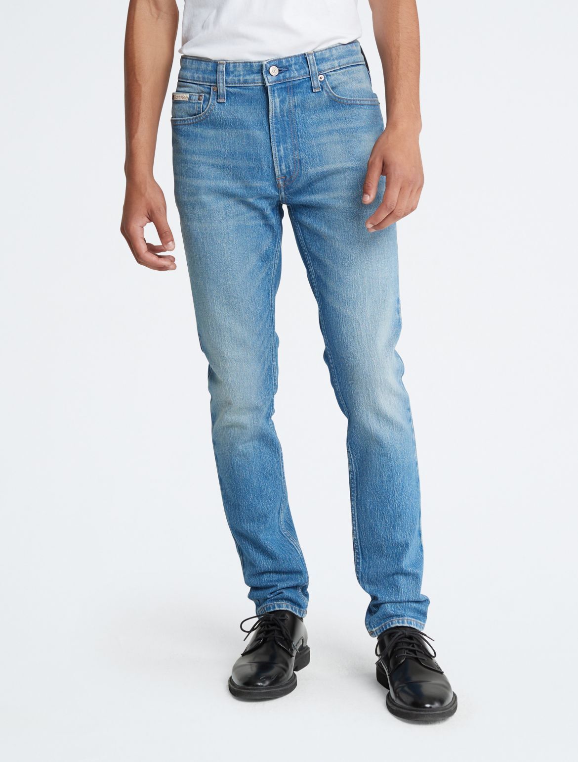 Calvin Klein Men's Skinny Fit Jeans - Blue - 32W x 32L